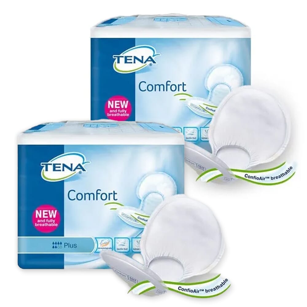 View TENA Comfort Plus Lot de 2 paquets 92 unités information