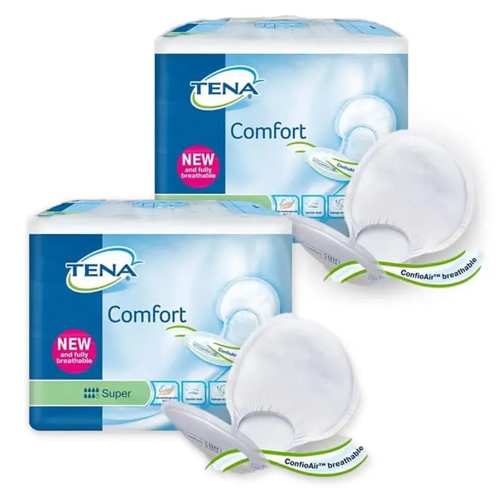 View TENA Comfort Super Lot de 2 paquets information