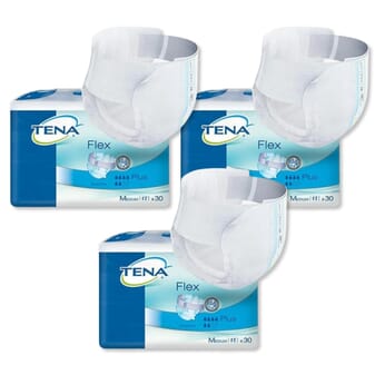 TENA Flex Plus - Change complet - L - lot de 3 paquets - 90 unités