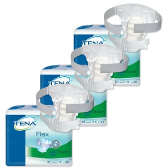 TENA Flex Super - Change complet - XL - lot de 3 paquets - 90 unités