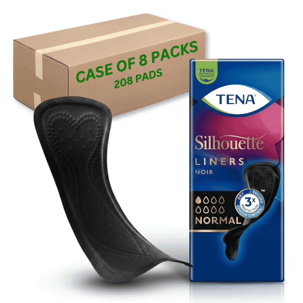 TENA Silhouette Noir Normal Protège-Slips