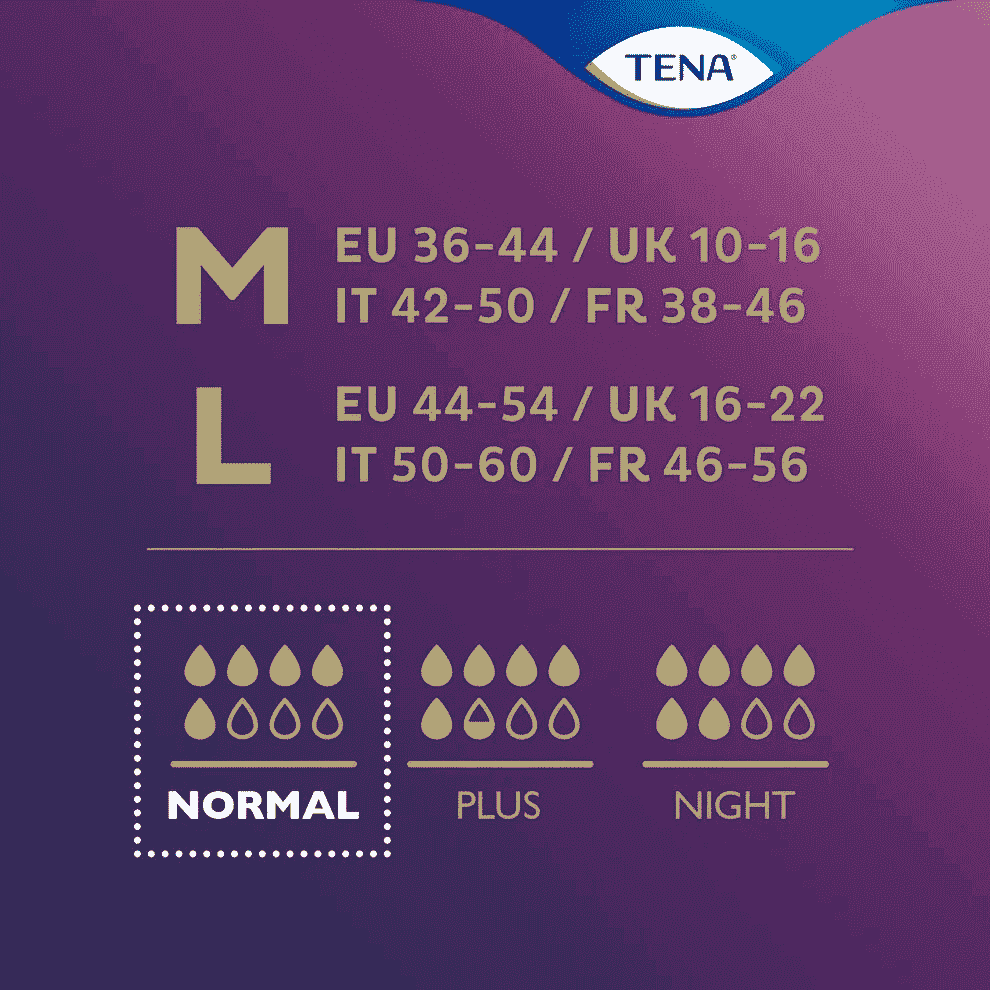 TENA Silhouette taille basse