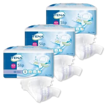 TENA Slip Maxi - Change complet adulte - S - Lot de 3 paquets - 72 unités