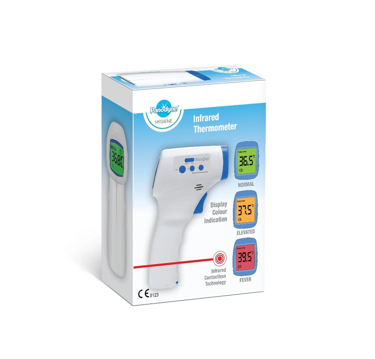 Thermomètre infrarouge frontal