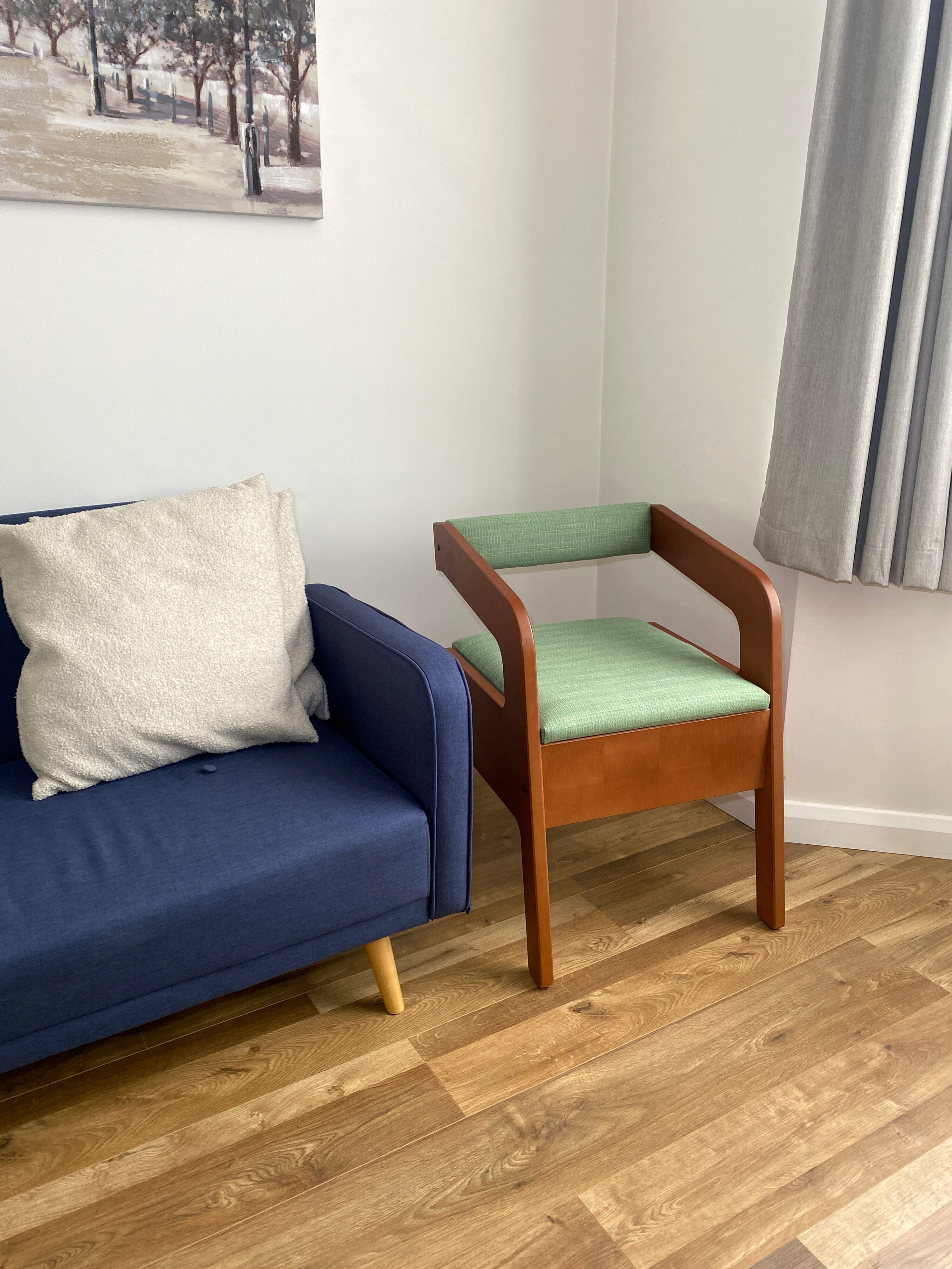 Chaise pot scandinave Timberry