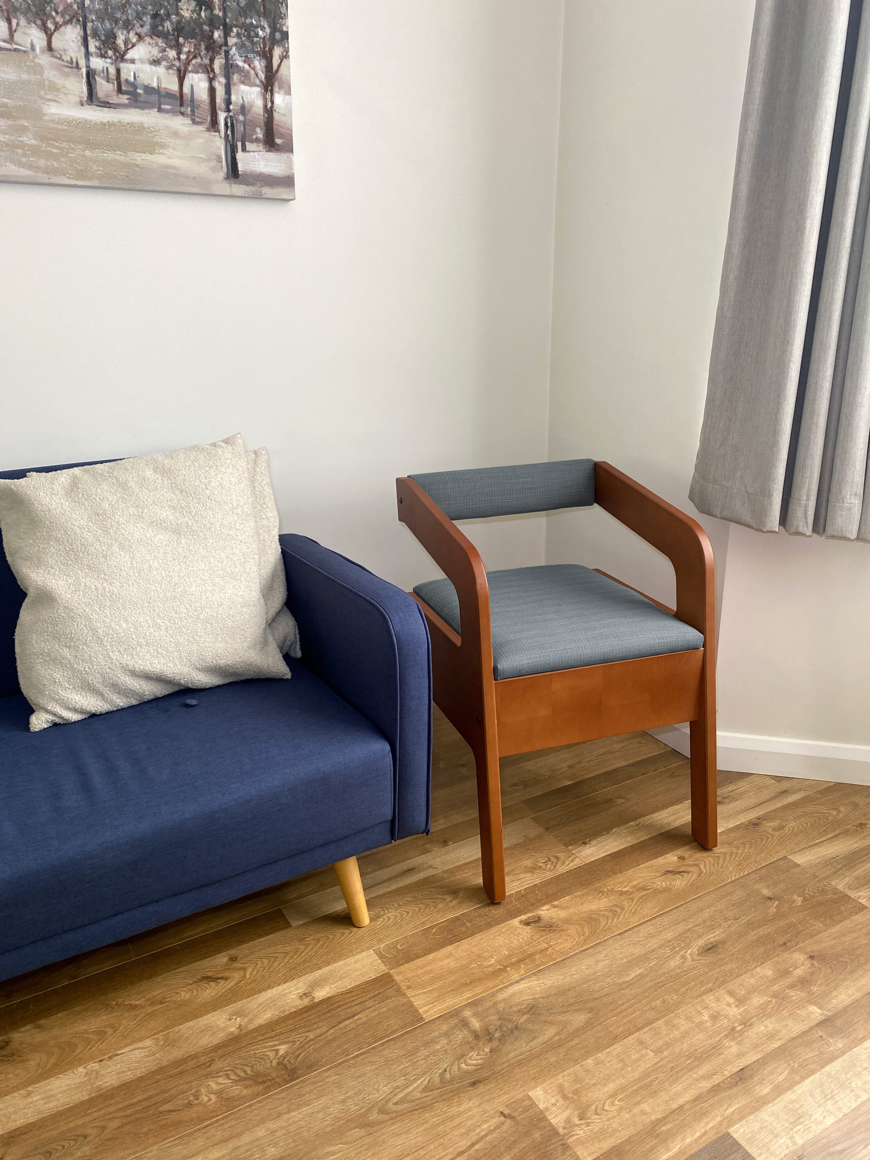 Chaise pot scandinave Timberry