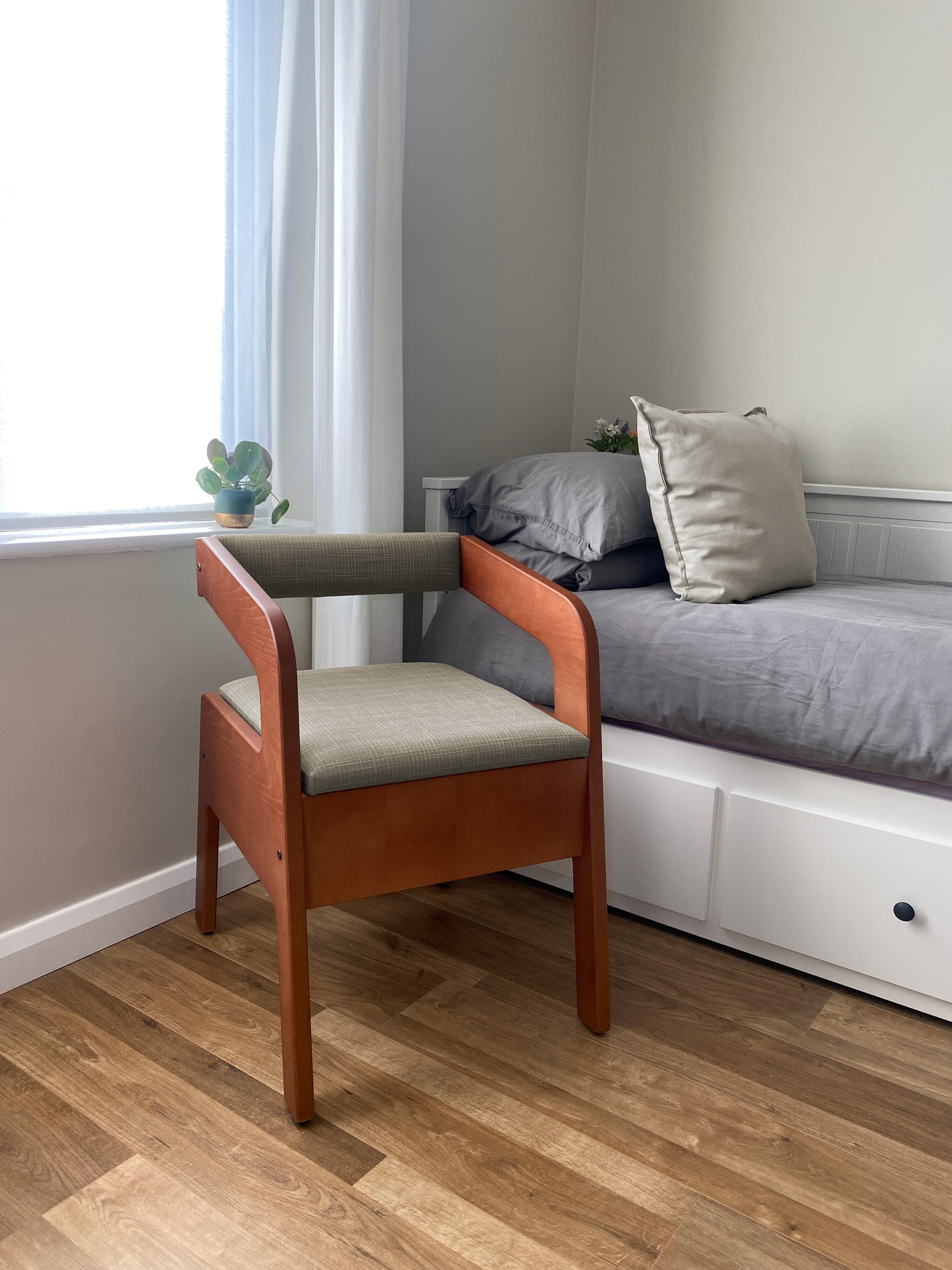 Chaise pot scandinave Timberry