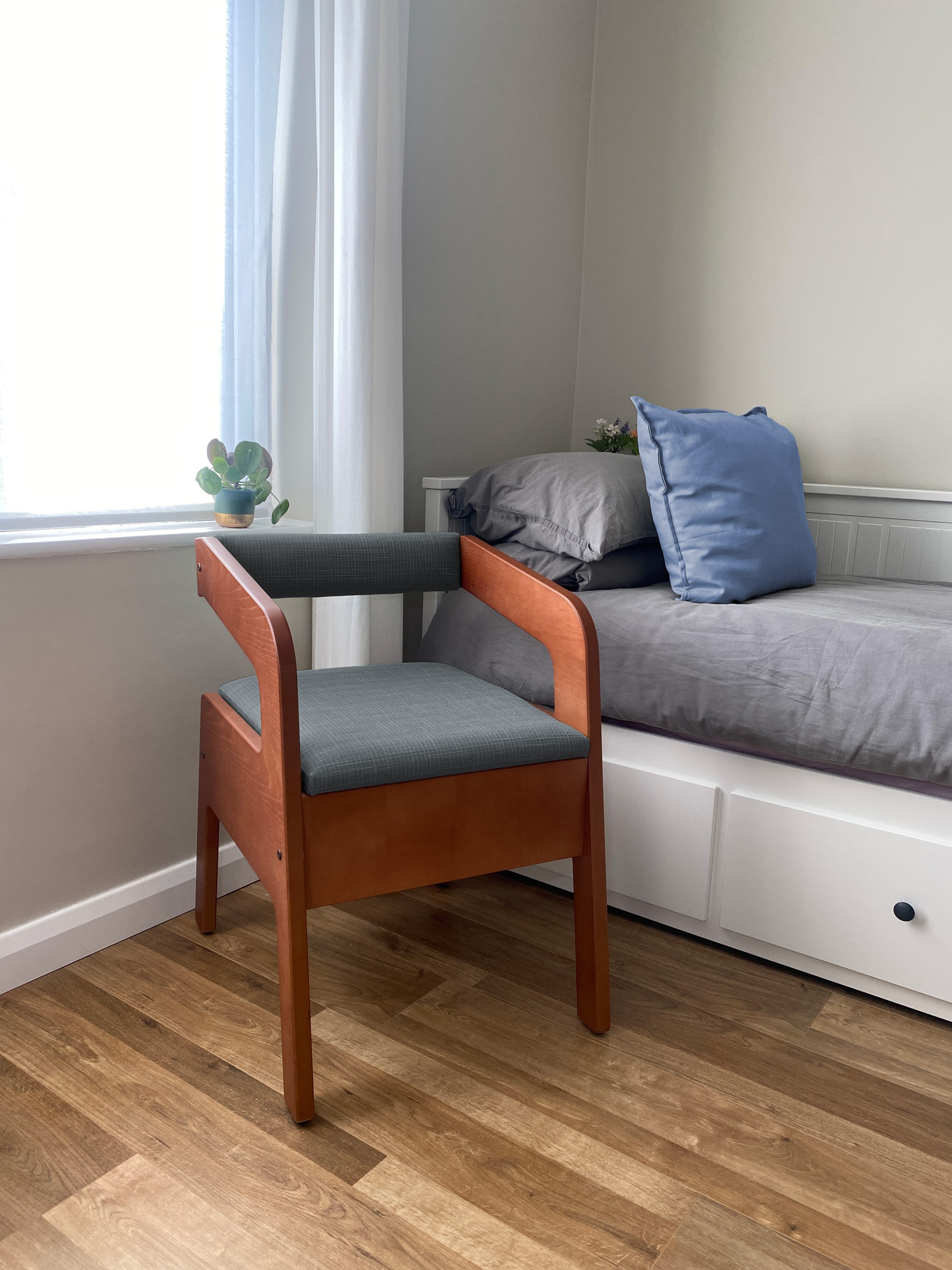 Chaise pot scandinave Timberry