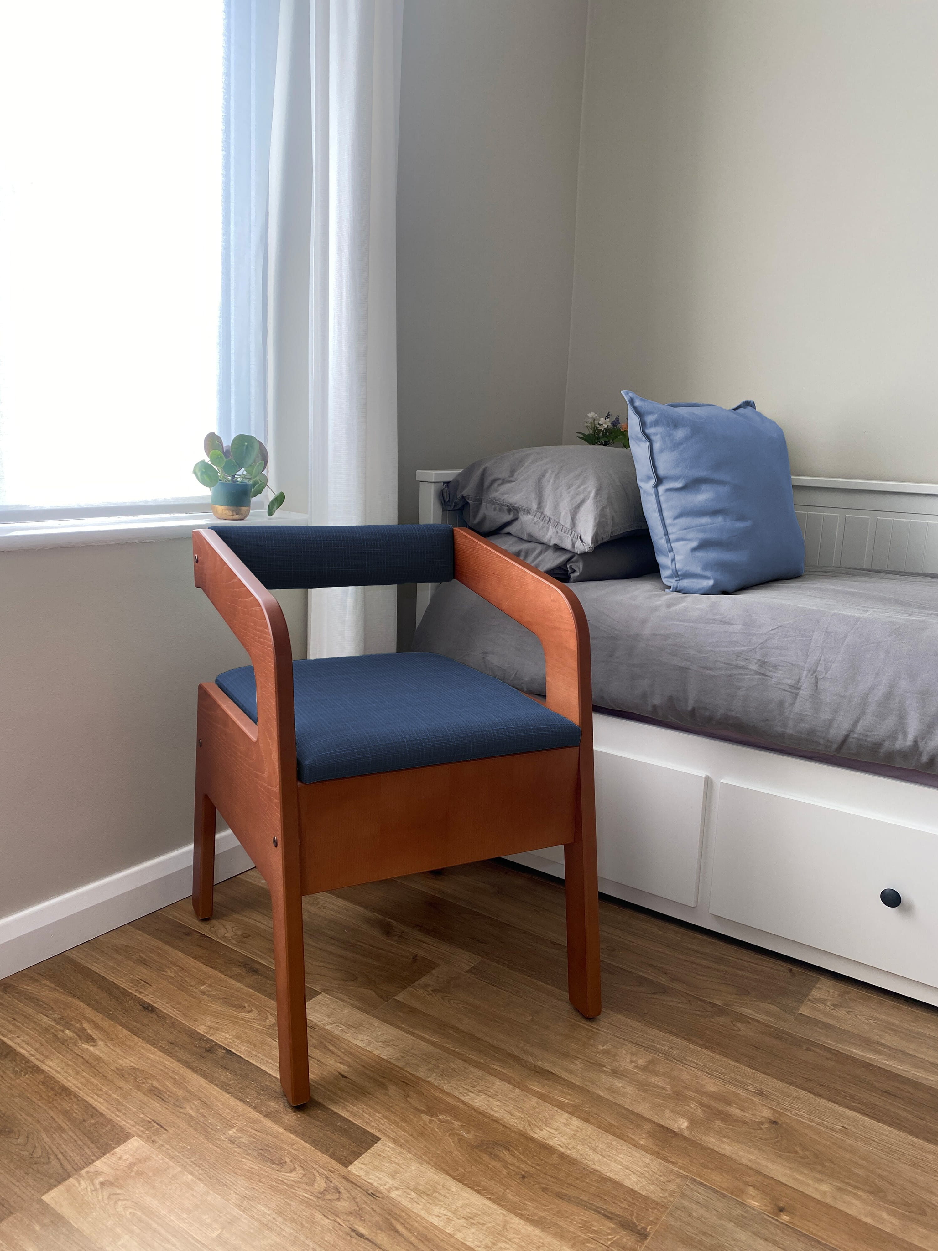 Chaise pot scandinave Timberry