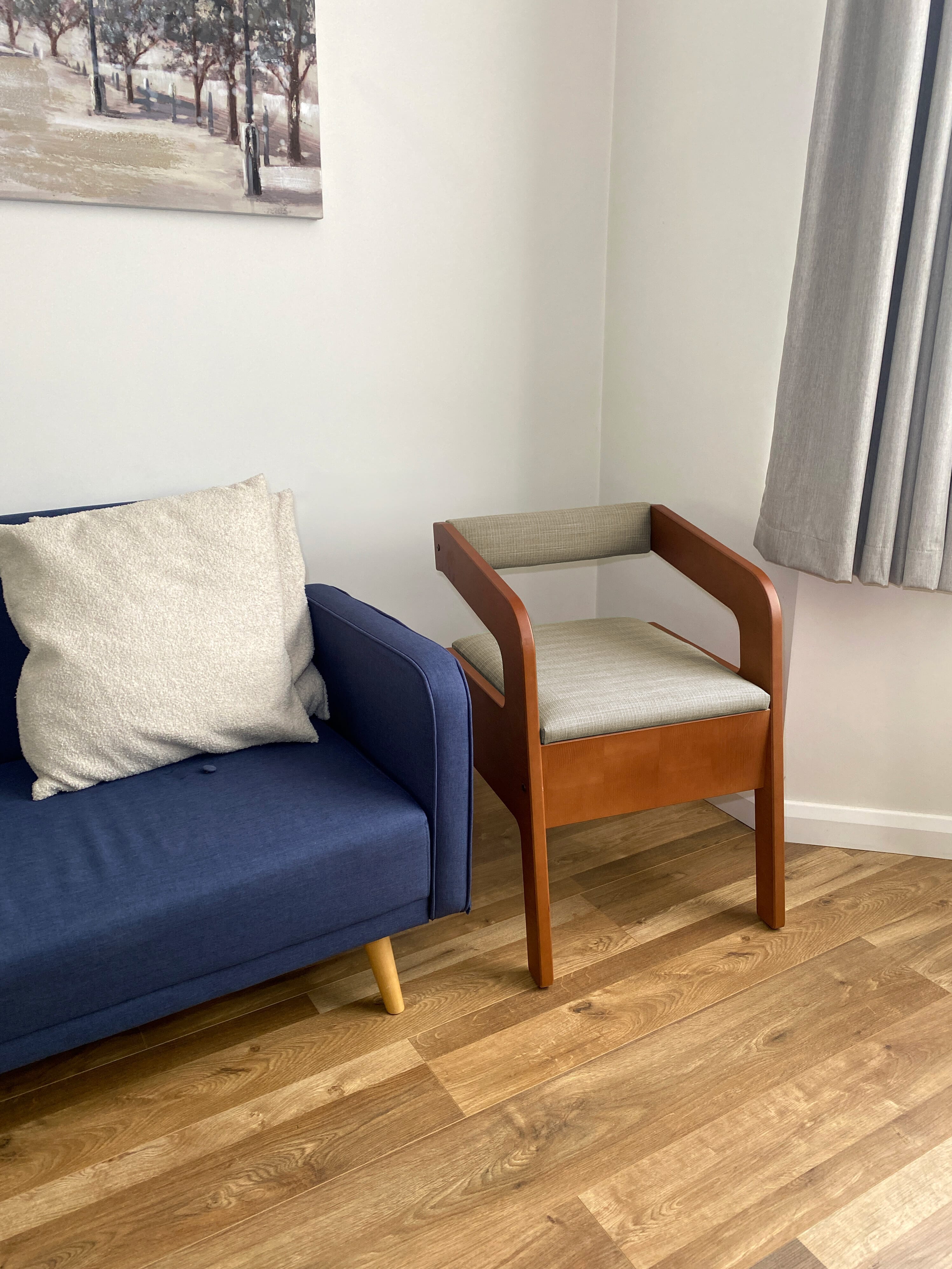 Chaise pot scandinave Timberry