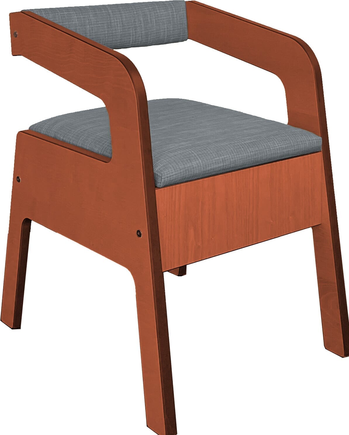 Chaise pot scandinave Timberry