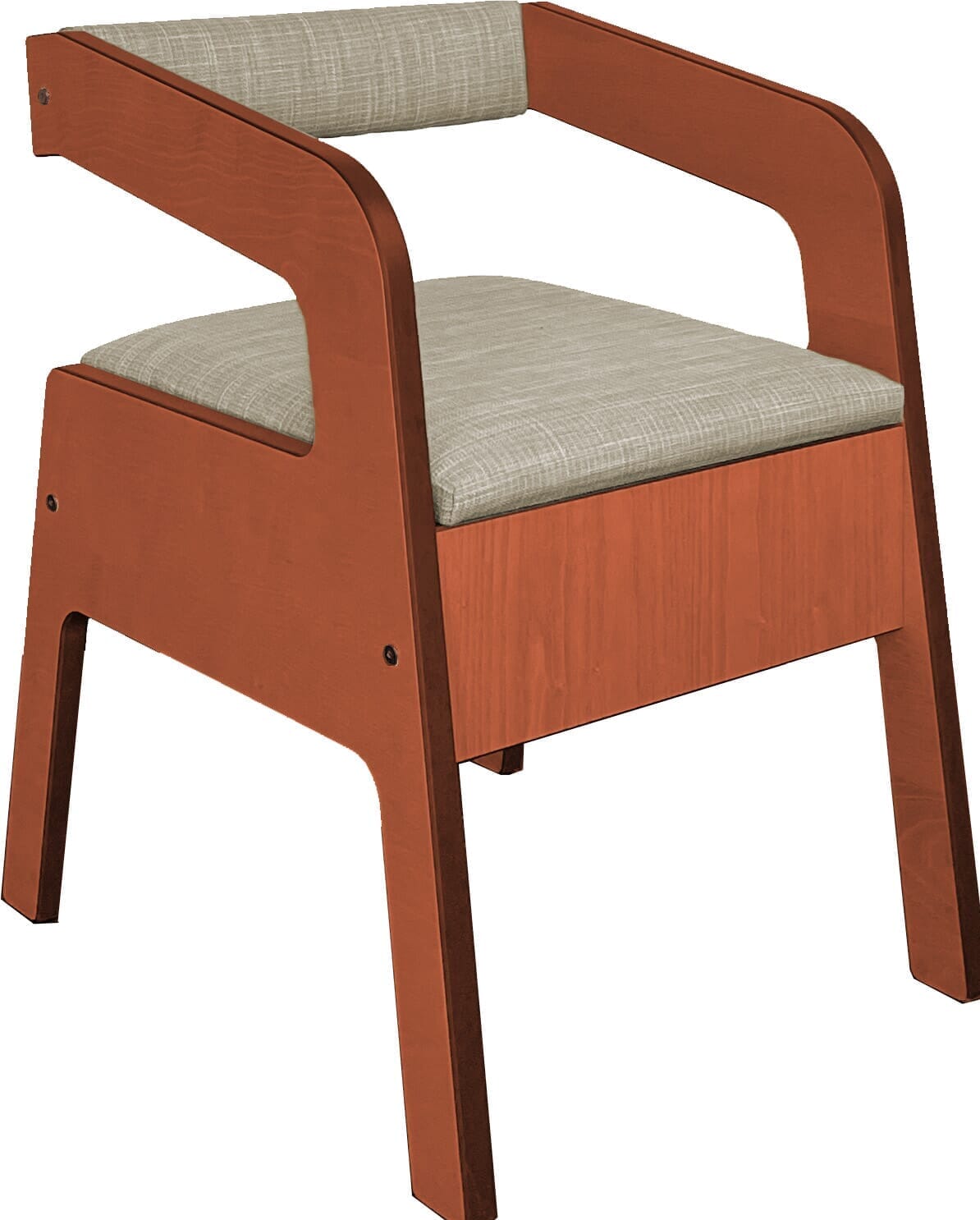 Chaise pot scandinave Timberry