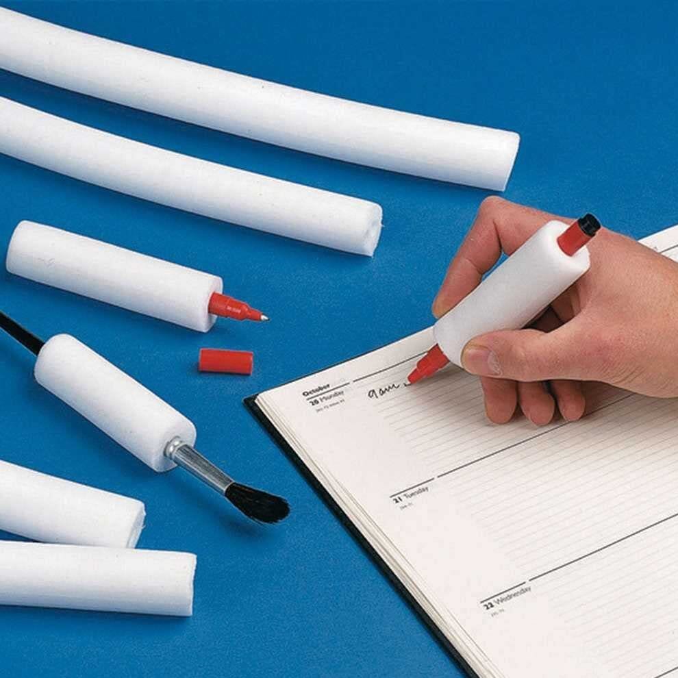 Tube de mousse - Blanc