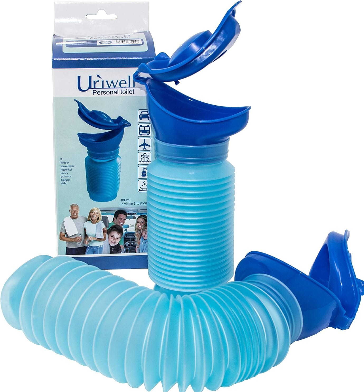 Urinal mixte de voyage Uriwell