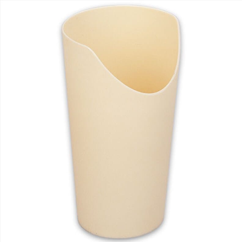 Verre à découpe nasale