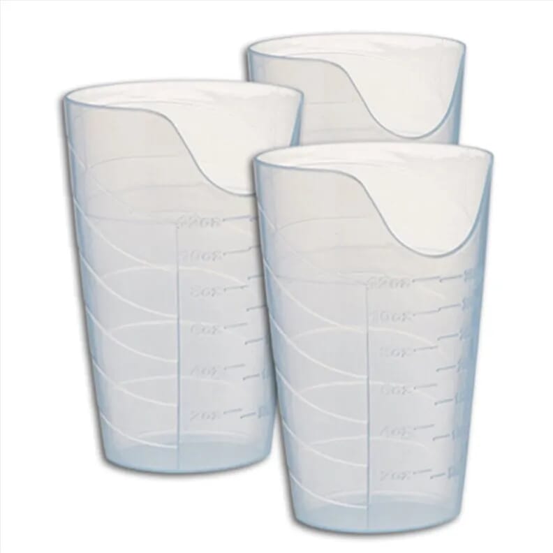 Verre avec découpe pour le nez