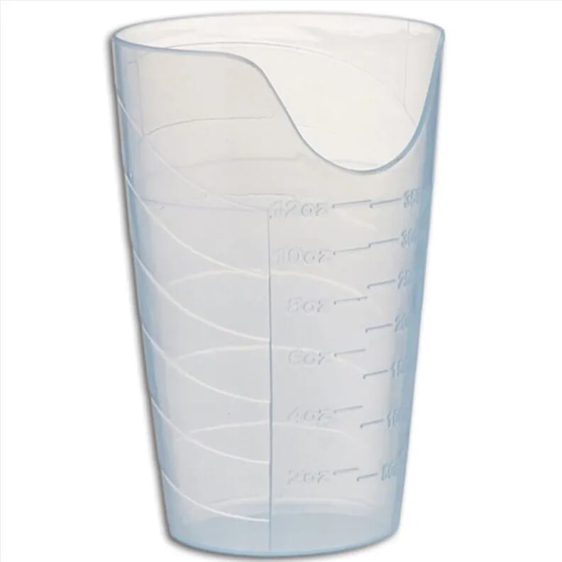 Verre avec découpe pour le nez