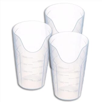 Verre avec découpe pour le nez
