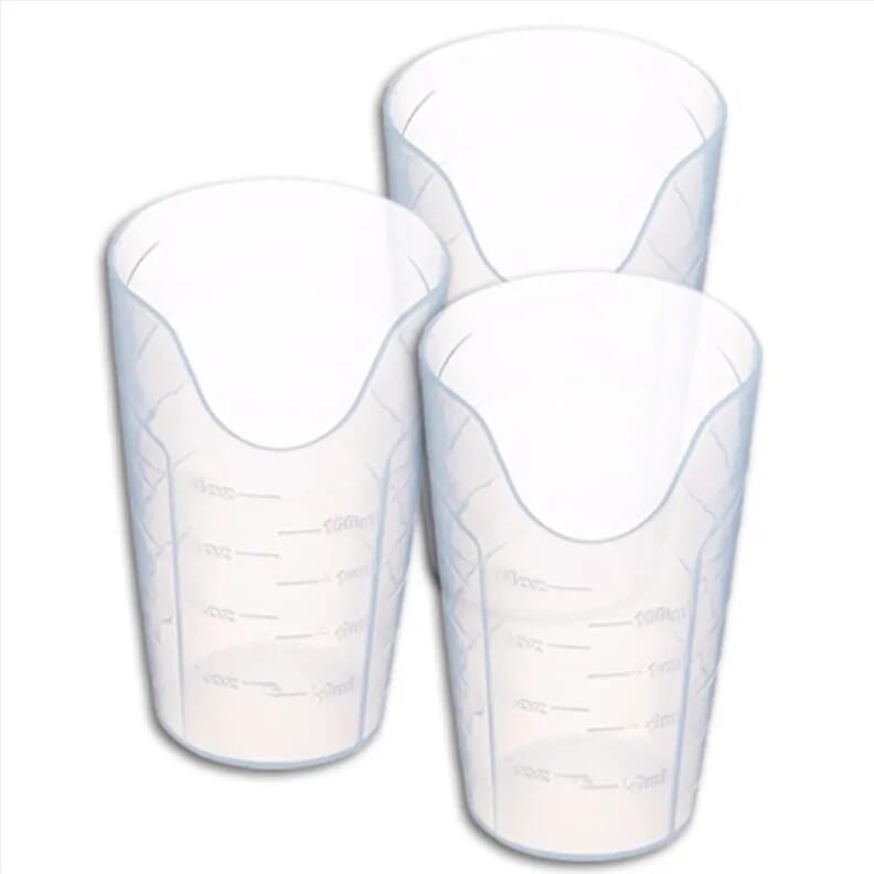 Verre avec découpe pour le nez