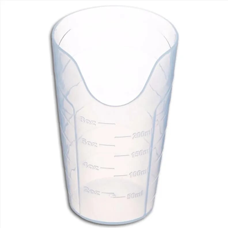 Verre avec découpe pour le nez