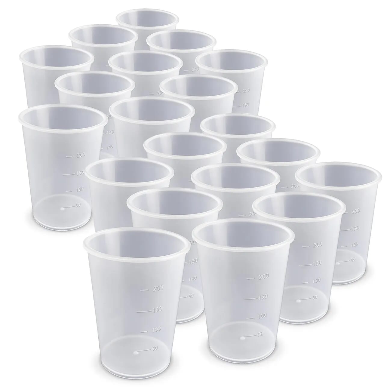 Verre doseur en plastique