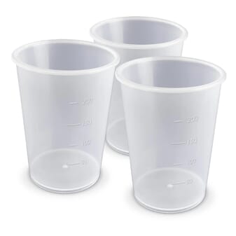 Verre doseur en plastique