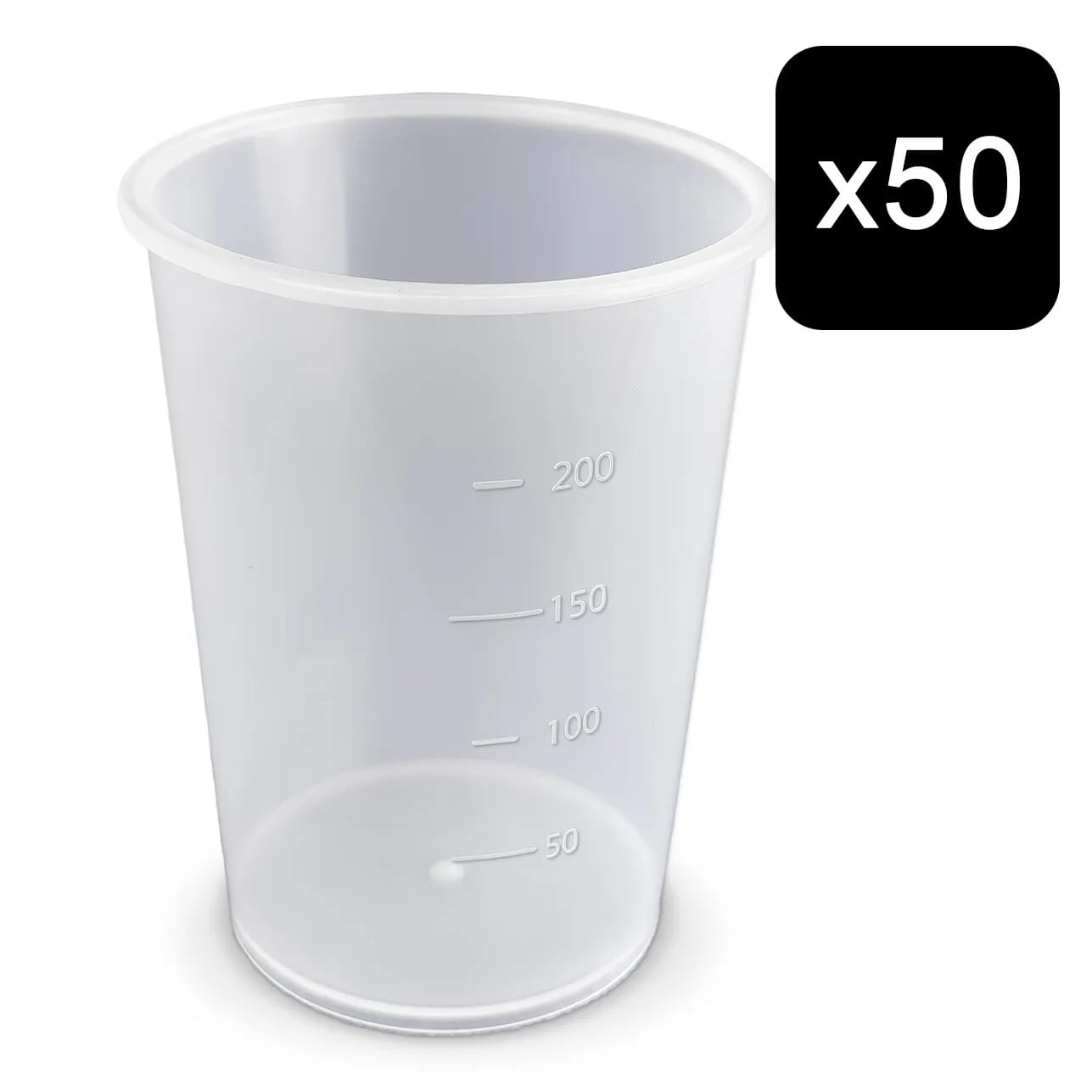 Verre doseur en plastique