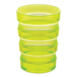 Verre ergonomique à préhension facile Jaune / 1 unité