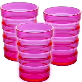 Verre ergonomique à préhension facile